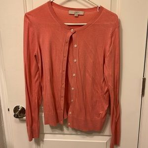 Pink Loft Cardigan
